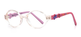 BENX FANTASIA BXASTS5001-K17704 Optik Bebek,Çocuk Kadın Oval Çerçeveli Grilamid (TR90) - BENX FANTASIA (1)