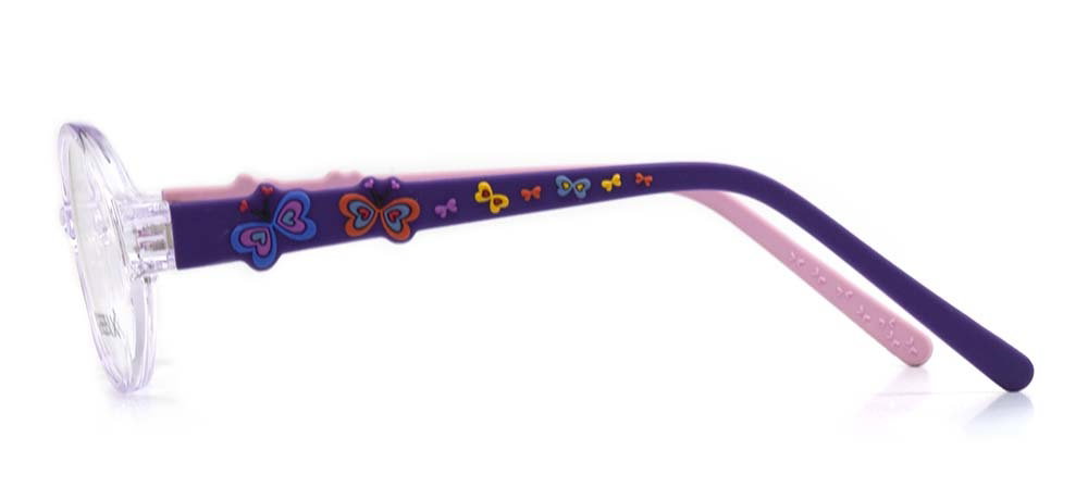 BENX FANTASIA BXASTS5001-K21702 Optik Bebek,Çocuk Kadın Oval Çerçeveli Grilamid (TR90) - 3