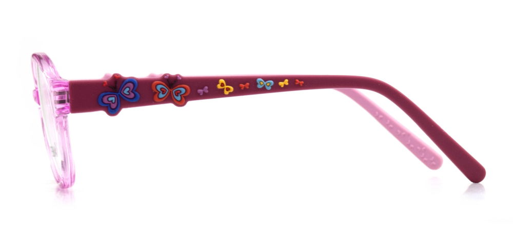 BENX FANTASIA BXASTS5009-K3603 Optik Bebek,Çocuk Kadın Oval Çerçeveli Grilamid (TR90) - 3