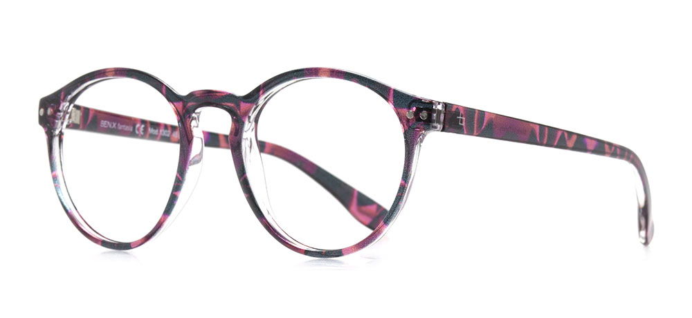 BENX FANTASIA BXFNTS 1302-C.24 Optik Çocuk Erkek,Kadın,Unisex Oval Çerçeveli Grilamid (TR90) - 2