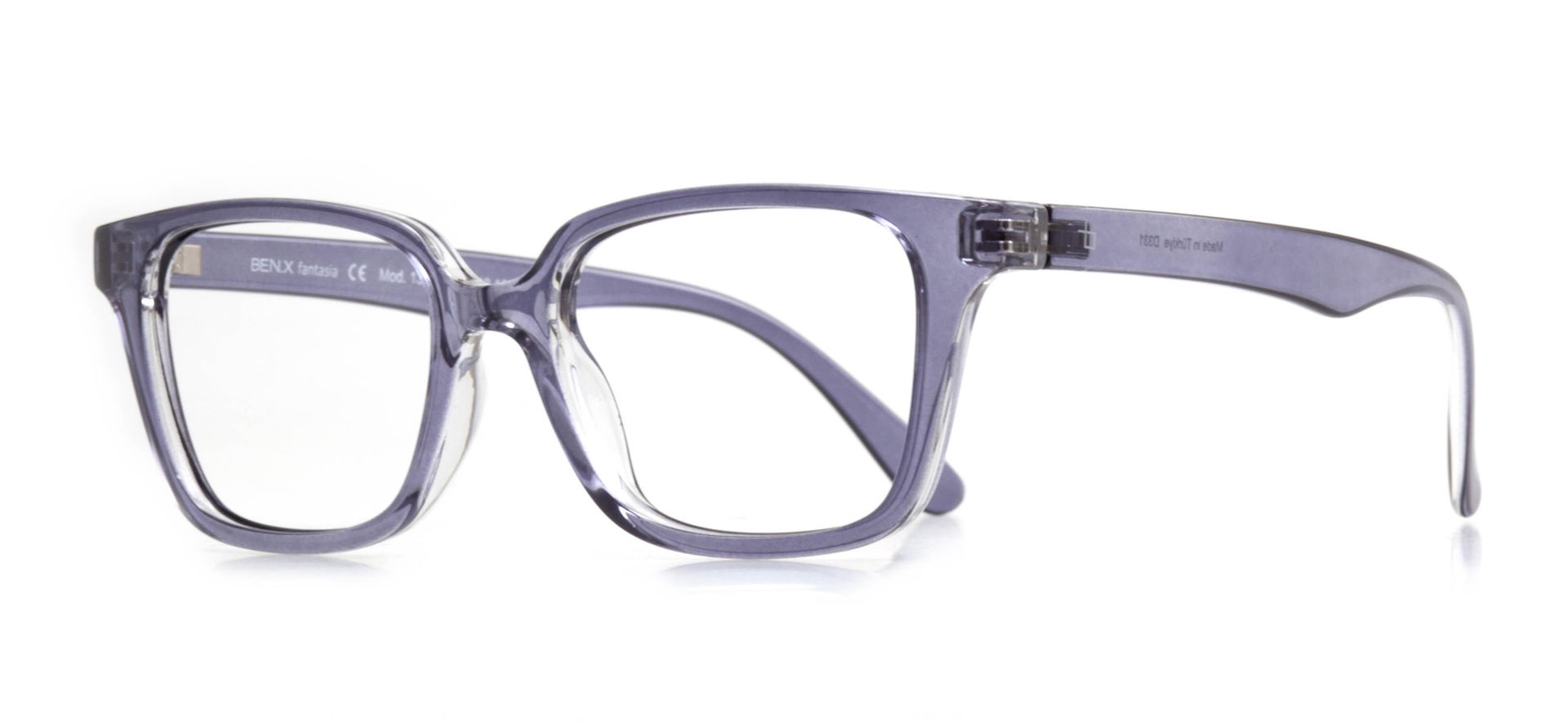 BENX FANTASIA BXFNTS 1303-D331 Optik Genç Erkek,Kadın,Unisex Köşeli Çerçeveli Grilamid (TR90) - 2