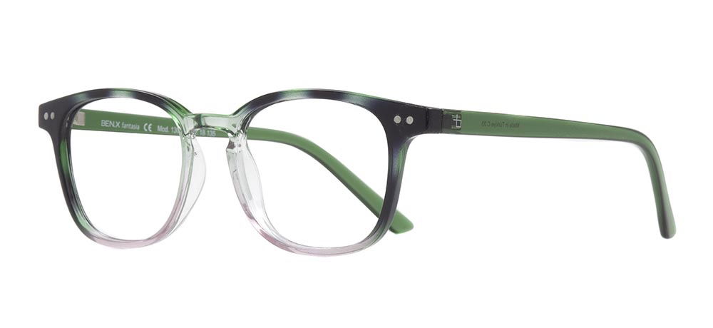 BENX FANTASIA BXFNTS 1304-C.03 Optik Çocuk Erkek,Kadın,Unisex Köşeli Çerçeveli Grilamid TR90 - 2
