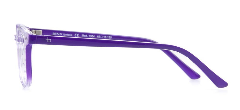 BENX FANTASIA BXFNTS 1304-C.08 Optik Çocuk Kadın Oval Çerçeveli Grilamid (TR90) - 3