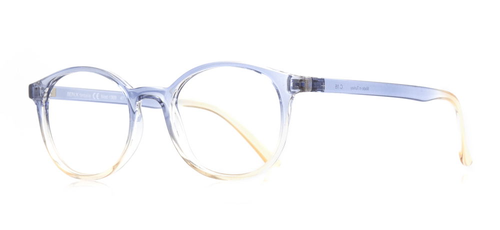 BENX FANTASIA BXFNTS 1309-C.16 Optik Genç Erkek,Kadın,Unisex Yuvarlak Çerçeveli Grilamid (TR90) - 2