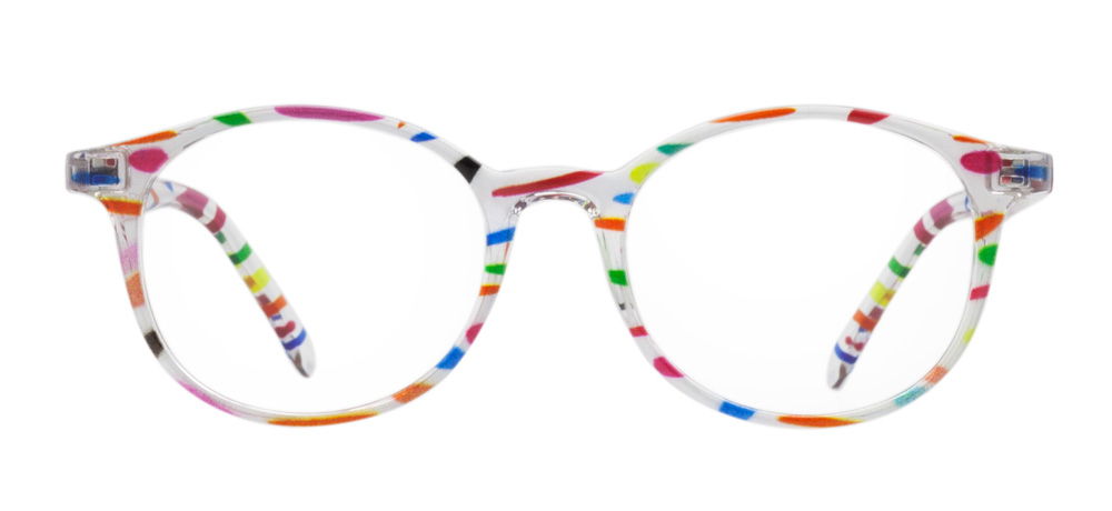 BENX FANTASIA BXFNTS 1311-DM04 Optik Çocuk Erkek,Kadın,Unisex Yuvarlak Çerçeveli Grilamid (TR90) - 1