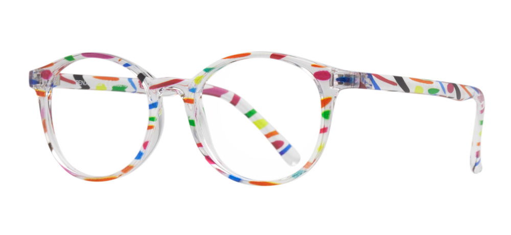 BENX FANTASIA BXFNTS 1311-DM04 Optik Çocuk Erkek,Kadın,Unisex Yuvarlak Çerçeveli Grilamid (TR90) - 2