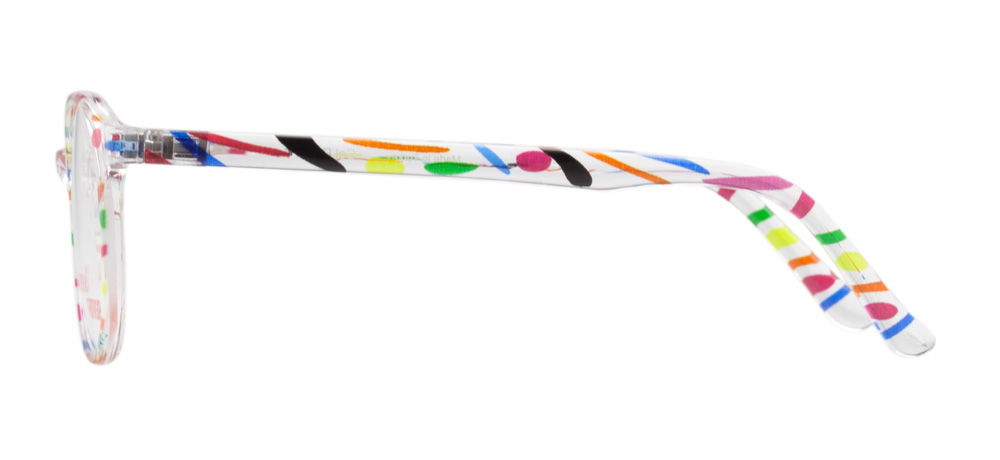 BENX FANTASIA BXFNTS 1311-DM04 Optik Çocuk Erkek,Kadın,Unisex Yuvarlak Çerçeveli Grilamid (TR90) - 3