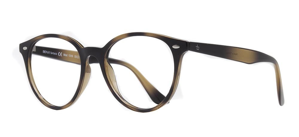 BENX FANTASIA BXFNTS 1316-DM05 Optik Genç Erkek,Kadın,Unisex Oval Çerçeveli Grilamid TR90 - 2