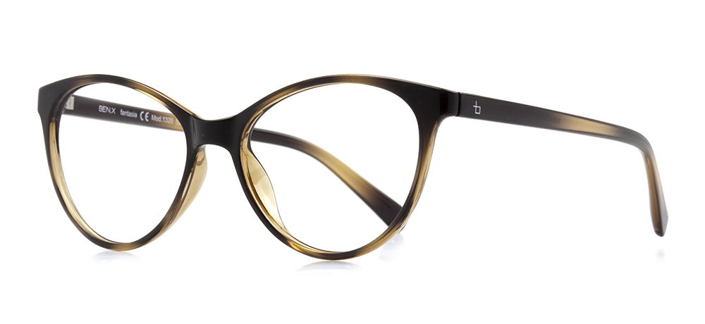 BENX FANTASIA BXFNTS 1320-DM05 Optik Genç Kadın Çekik Çerçeveli Grilamid (TR90) - 2