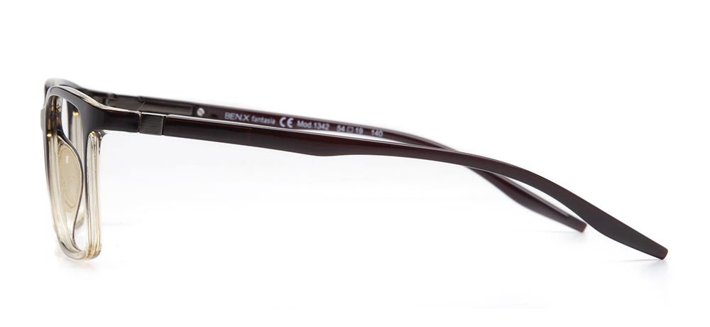 BENX FANTASIA BXFNTS 1342-C.17 Optik Genç,Yetişkin Erkek Köşeli Çerçeveli Grilamid TR90 - 3