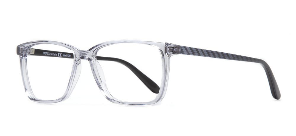 BENX FANTASIA BXFNTS 1351-C.02 Optik Genç,Yetişkin Erkek Köşeli Çerçeveli Grilamid (TR90) - 2