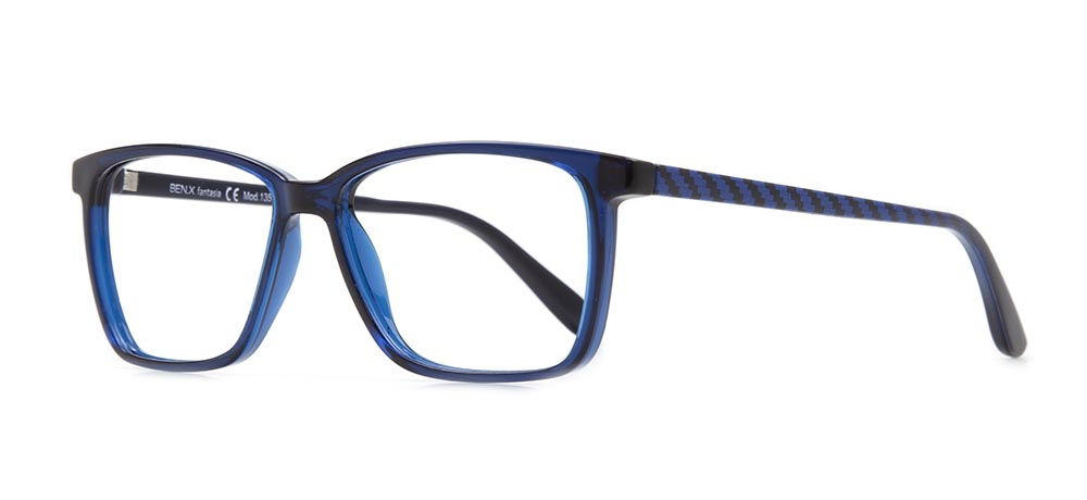 BENX FANTASIA BXFNTS 1351-C.03 Optik Genç,Yetişkin Erkek Köşeli Çerçeveli Grilamid (TR90) - 2