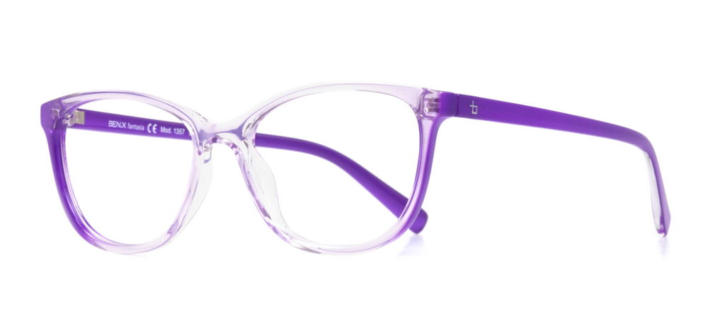 BENX FANTASIA BXFNTS 1357-C.08 Optik Genç Kadın Oval Çerçeveli Grilamid (TR90) - 2