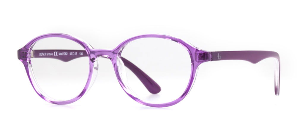 BENX FANTASIA BXFNTS 1362-C.02 Optik Çocuk Kadın Oval Çerçeveli Grilamid (TR90) - 2