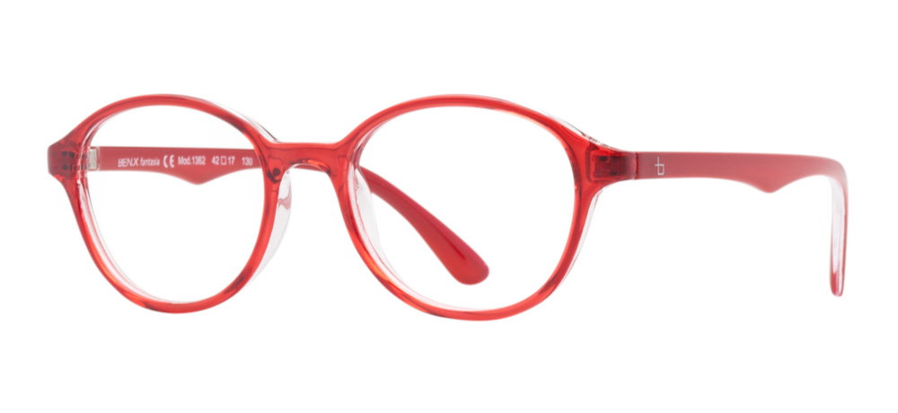 BENX FANTASIA BXFNTS 1362-C.04 Optik Çocuk Çocuk,Kadın Oval Çerçeveli Grilamid TR90 - 2