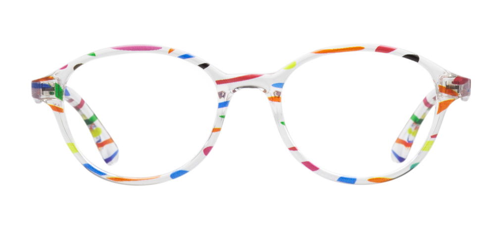 BENX FANTASIA BXFNTS 1362-DM04 Optik Çocuk Kadın Oval Çerçeveli Grilamid (TR90) - 1