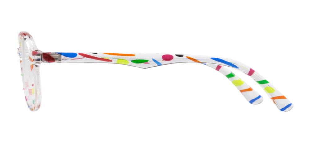 BENX FANTASIA BXFNTS 1362-DM04 Optik Çocuk Kadın Oval Çerçeveli Grilamid (TR90) - 3