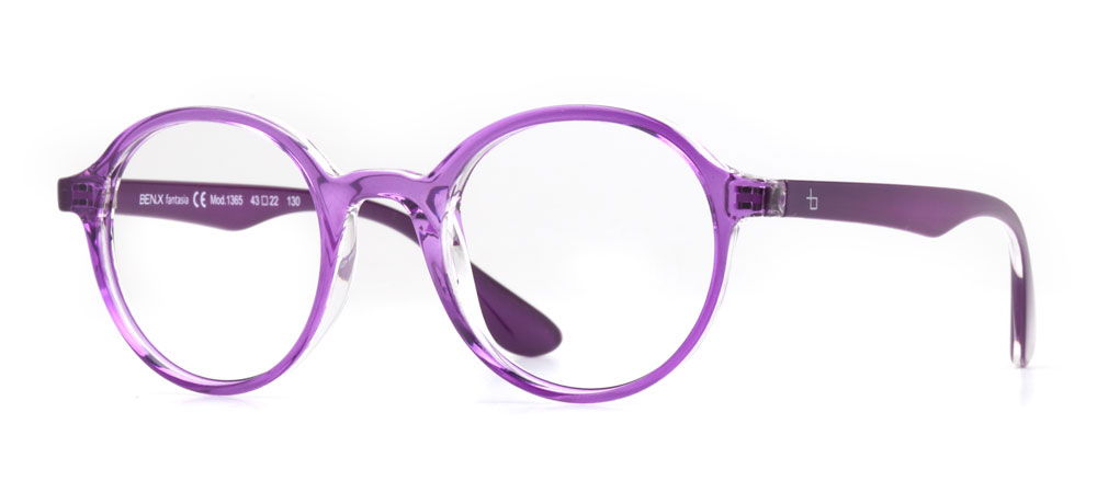 BENX FANTASIA BXFNTS 1365-C.02 Optik Çocuk Kadın Oval Çerçeveli Grilamid (TR90) - 2
