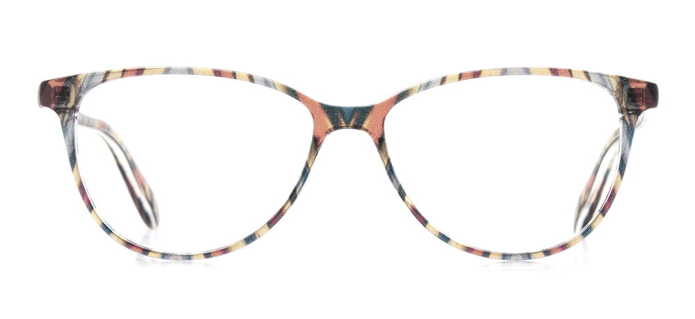 BENX FANTASIA BXFNTS 1376-C.21 Optik Genç,Yetişkin Kadın Çekik Çerçeveli Grilamid (TR90) - 1