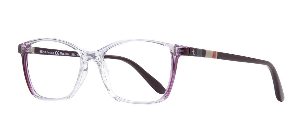 BENX FANTASIA BXFNTS 1377-C.05 Optik Genç,Yetişkin Kadın Köşeli Çerçeveli Grilamid (TR90) - 2