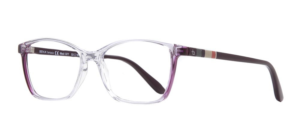 BENX FANTASIA BXFNTS 1377-C.05 Optik Genç,Yetişkin Kadın Köşeli Çerçeveli Grilamid TR90 - 2