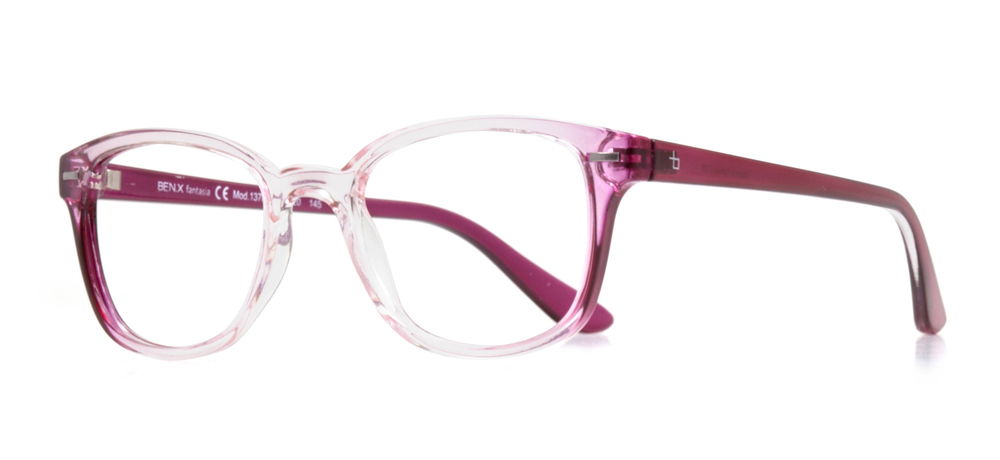 BENX FANTASIA BXFNTS 1378-C.09 Optik Genç Kadın Köşeli Çerçeveli Grilamid TR90 - 2