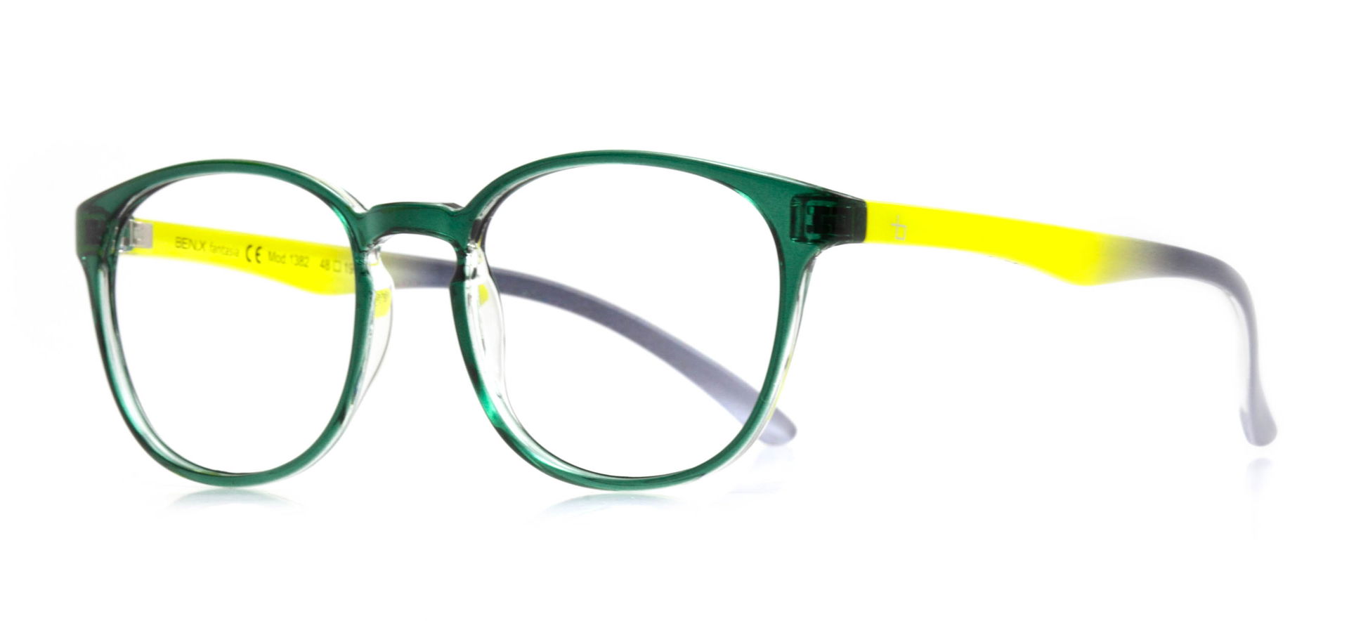 BENX FANTASIA BXFNTS 1382-C.202 Optik Genç Erkek,Kadın,Unisex Oval Çerçeveli Grilamid (TR90) - 2