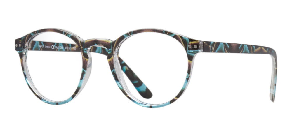 BENX FANTASIA BXFNTS 1388-C.23 Optik Genç Erkek,Kadın,Unisex Yuvarlak Çerçeveli Grilamid (TR90) - 2