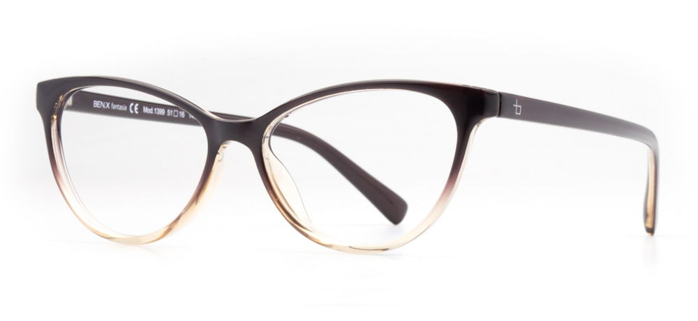 BENX FANTASIA BXFNTS 1399-C.17 Optik Genç Kadın Çekik Çerçeveli Grilamid (TR90) - 2