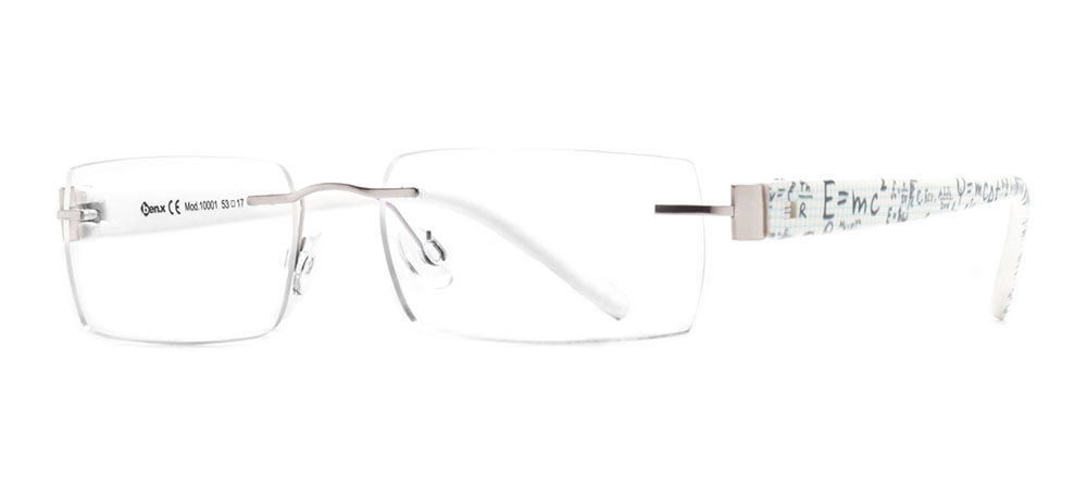 BENX FANTASIA BXFST 10001-D96 Optik Genç,Yetişkin Erkek,Kadın,Unisex Köşeli Çerçevesiz Grilamid (TR90) - 2