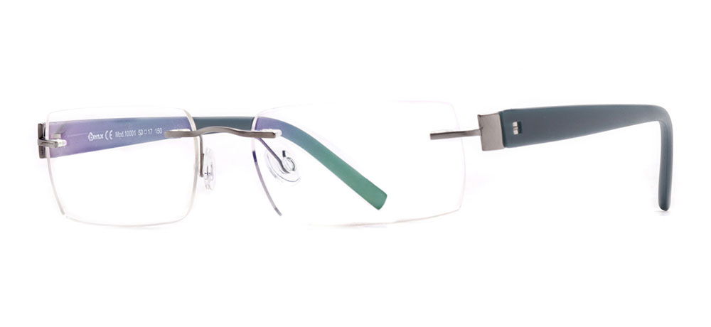 BENX FANTASIA BXFST 10001-M99 Optik Genç,Yetişkin Erkek,Kadın,Unisex Köşeli Çerçevesiz Grilamid (TR90) - 2