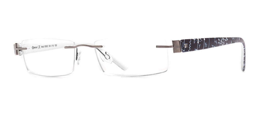 BENX FANTASIA BXFST 10002-D97 Optik Genç,Yetişkin Erkek,Kadın,Unisex Köşeli Çerçevesiz Grilamid (TR90) - 2