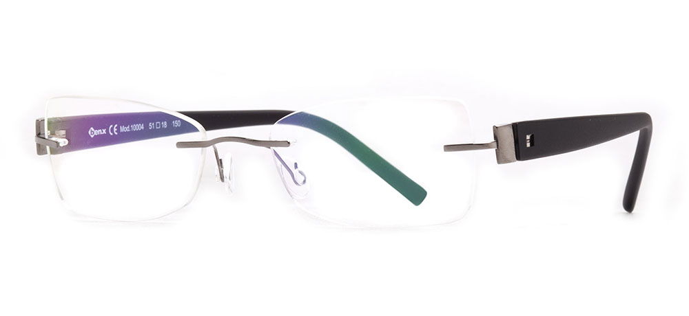 BENX FANTASIA BXFST 10004-M06 Optik Genç,Yetişkin Erkek,Kadın,Unisex Köşeli Çerçevesiz Grilamid (TR90) - 2