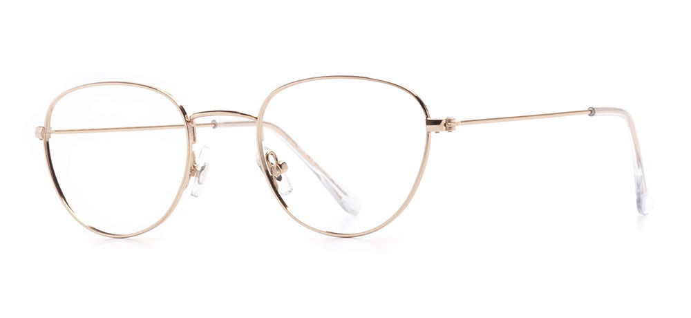 BENX FANTASIA BXMTL 7002.48-C.03 Optik Genç Kadın Oval Çerçeveli Metal - 2