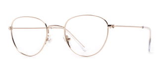 BENX FANTASIA BXMTL 7002.50-C.03 Optik Genç Kadın Oval Çerçeveli Metal - BENX FANTASIA (1)