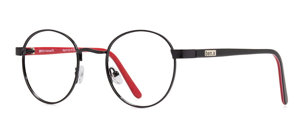 BENX FANTASIA BXMTL 7122.47-C.06 Optik Genç Erkek,Kadın,Unisex Oval Çerçeveli Metal - 2
