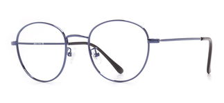 BENX FANTASIA BXMTL 7512-C.04 Optik Genç Erkek,Kadın,Unisex Oval Çerçeveli Metal - BENX FANTASIA (1)