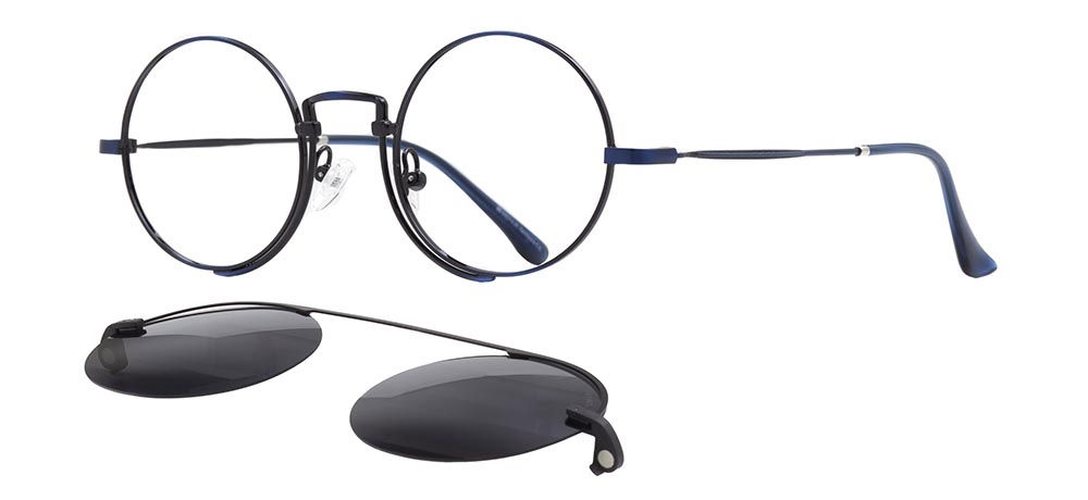 BENX FANTASIA BXMTL 7601-C.04 Optik Genç Erkek,Kadın,Unisex Yuvarlak Çerçeveli Metal - 2