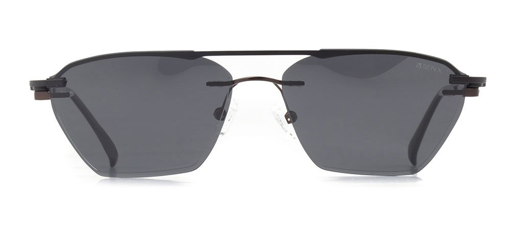 BENX FANTASIA BXMTL 7605-C.05 Clipon Genç Erkek,Kadın,Unisex Köşeli Çerçeveli Metal - 1