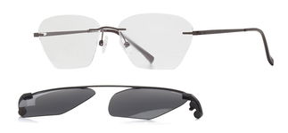 BENX FANTASIA BXMTL 7605-C.05 Clipon Genç Erkek,Kadın,Unisex Köşeli Çerçeveli Metal - BENX FANTASIA (1)