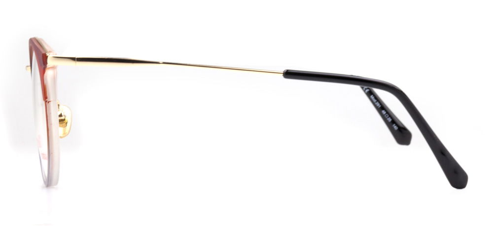 BENX FANTASIA BXTR90 291-C.08 Optik Genç Kadın Oval Çerçeveli Grilamid TR90 - 3