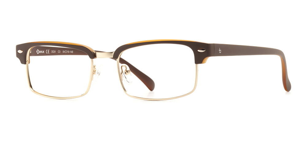 BENX FANTASIA BXTR90 3024-C03 Optik Genç Erkek Köşeli Çerçeveli Grilamid (TR90) - 2