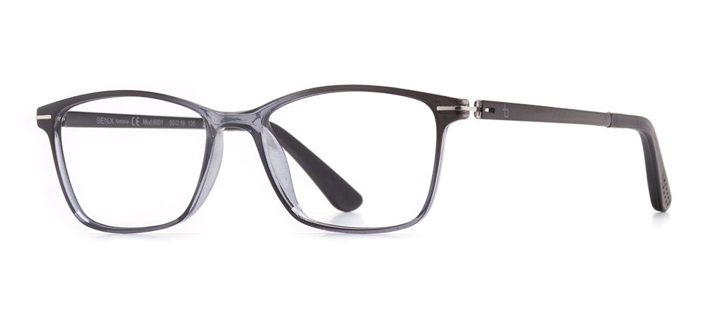 BENX FANTASIA BXTR90 6001-C13 Optik Genç Erkek,Kadın,Unisex Köşeli Çerçeveli Grilamid TR90 - 2