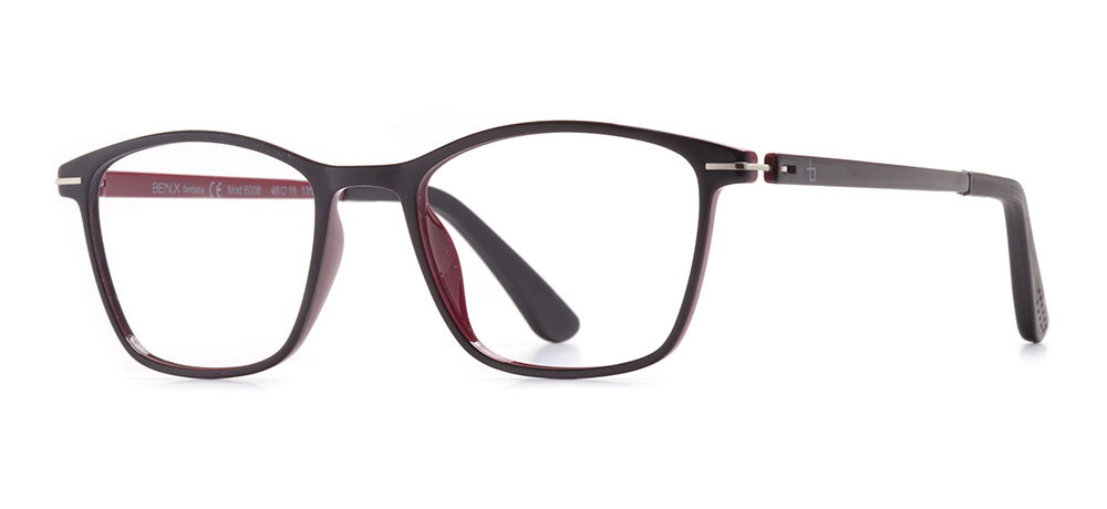 BENX FANTASIA BXTR90 6008-C8 Optik Genç Kadın Köşeli Çerçeveli Grilamid TR90 - 2