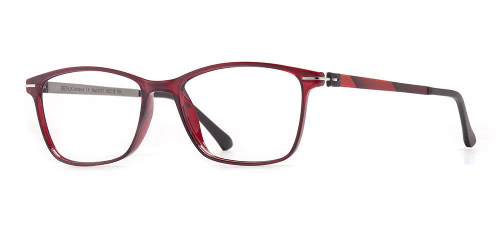 BENX FANTASIA BXTR90 6121-C2 Optik Genç Erkek Köşeli Çerçeveli Grilamid (TR90) - 2