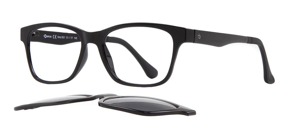 BENX FANTASIA BXTR90 901-06 Optik,Güneş Genç,Yetişkin Erkek,Kadın,Unisex Köşeli Çerçeveli Ultem - 2