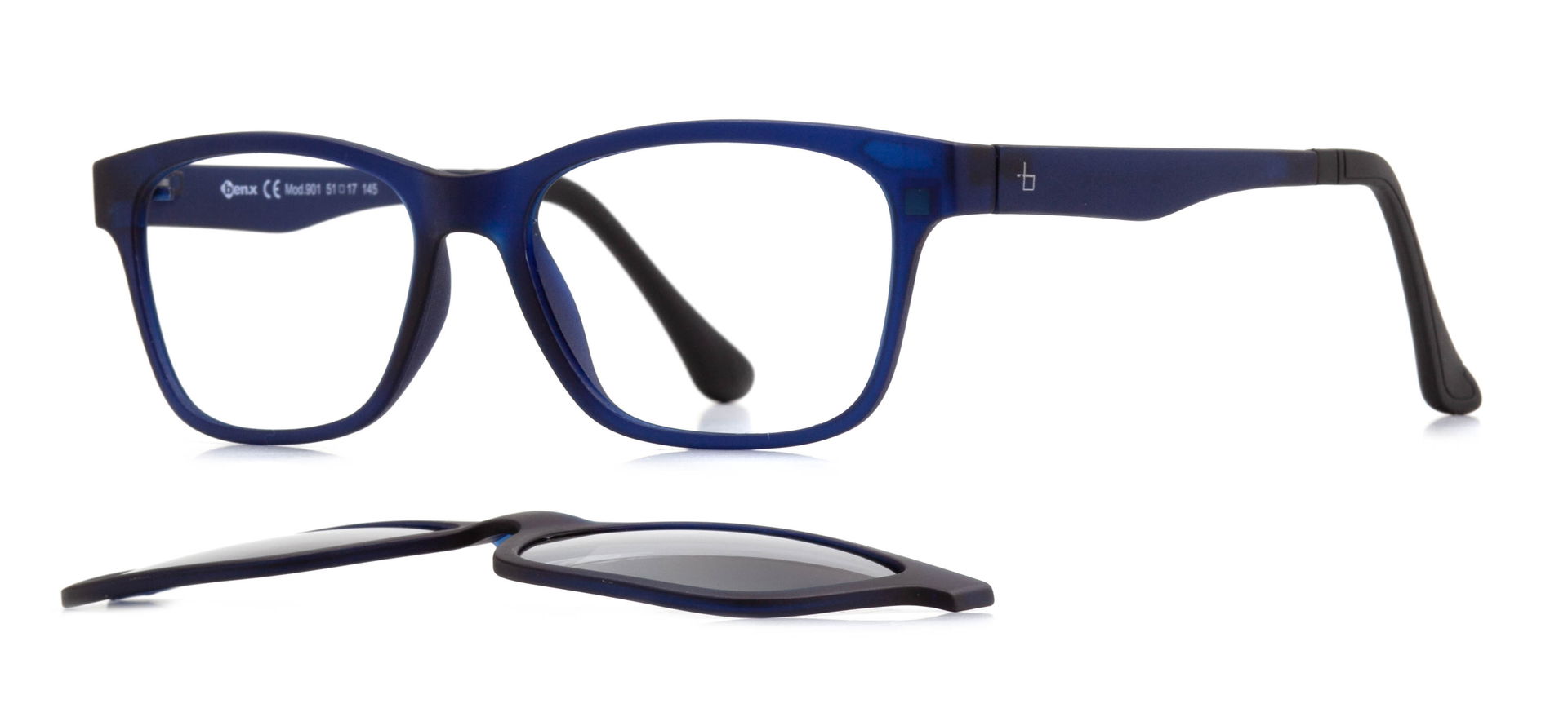 BENX FANTASIA BXTR90 901-M118 Optik,Güneş Genç,Yetişkin Erkek,Kadın,Unisex Köşeli Çerçeveli Ultem - 2