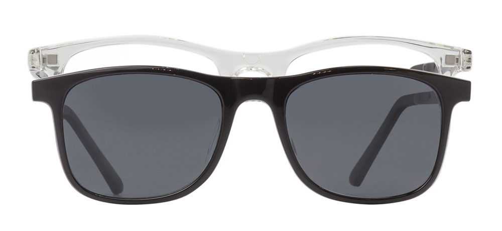 BENX CLIP ON BXTR90 902-0106 Optik,Güneş Çocuk Erkek,Kadın,Unisex Köşeli Çerçeveli Ultem - 1