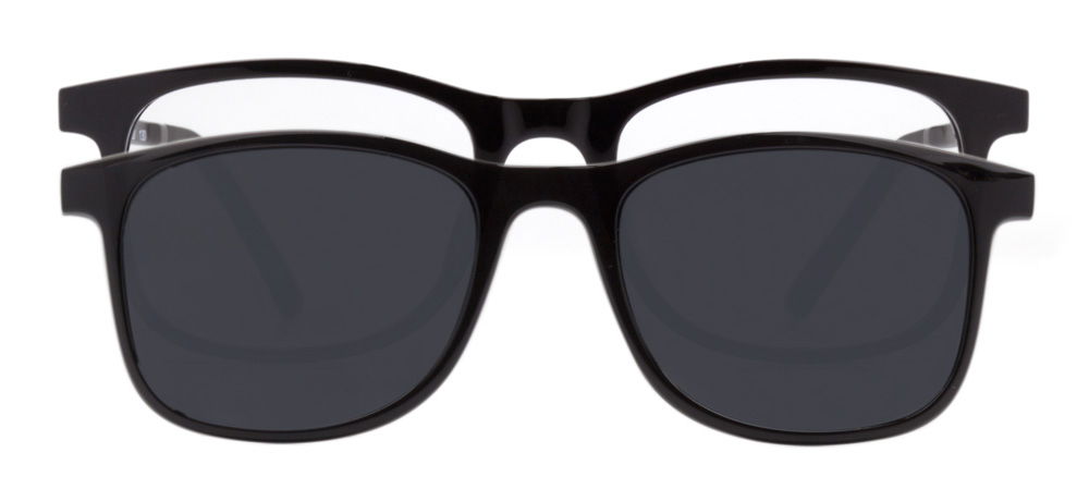 BENX CLIP ON BXTR90 902-06 Optik,Güneş Çocuk Erkek Köşeli Çerçeveli Ultem - 1