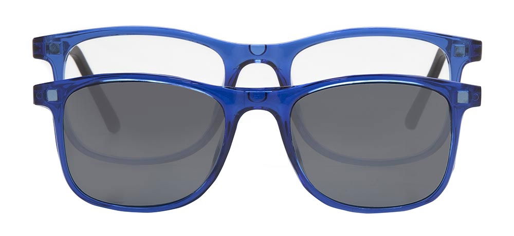 BENX CLIP ON BXTR90 902-14606 Optik,Güneş Çocuk Erkek Köşeli Çerçeveli Ultem - 1